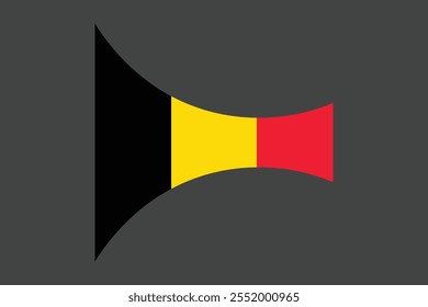 Bandeira da Bélgica, Bandeira da Bélgica, Bandeira da Bélgica símbolo nacional ilustração Vetor, Retângulo Bélgica bandeira ilustração, Vetor plano ilustração
