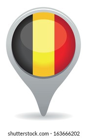 belgium flag pointer
