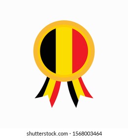 Belgium flag vector. can be used for Independence Day celebrations or other events