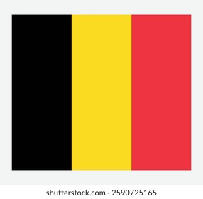 Belgium Flag Vector Design , Belgium Flag EPS