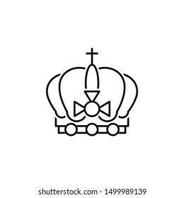 Belgium, manarchy icon. Element of Belgium icon