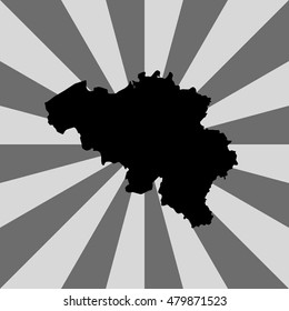 Belgium map