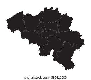 Belgium - map