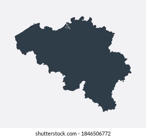 Belgien Karte, Landkarte 