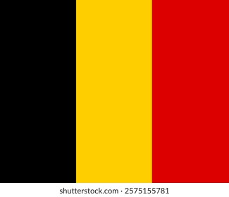 Belgium national flag. Flag of Belgium