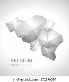 Belgium polygonal map