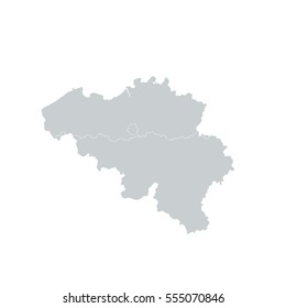 Belgium Regions Map