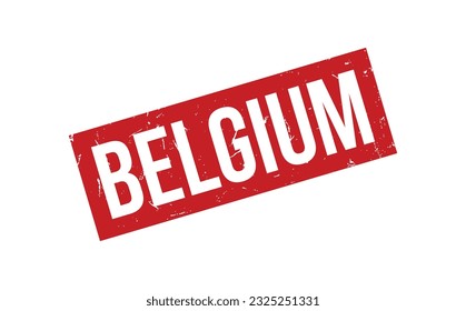 Belgium Rubber Stamp Seal Vector