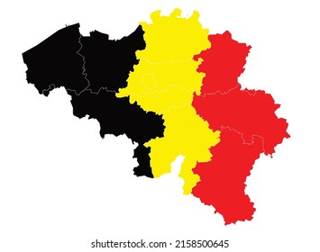 Belgium shares a border with France (620 km), Germany (167 km), Luxembourg (148 km) and the Netherlands (450 km), with a total area of ​​30,528 square kilometers.