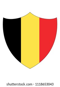 Belgium Shield Flag