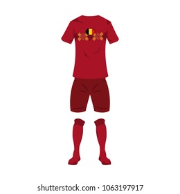Belgium soccer sport wear