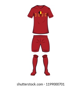 Belgium soccer tshirt