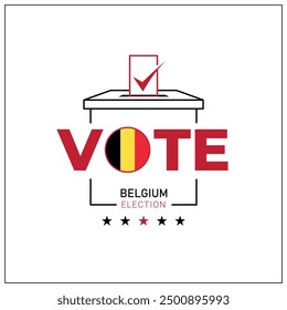 Belgien: Wahlrecht, Belgien: Beteiligung der Bürger an der Abstimmung, gehen zur Abstimmung, Abstimmung, Austritt aus der Hand, positive Stimme, negative Stimme, Blatt: Papier in der Wahlurne, Wahlen, Wahl des Regierenden.