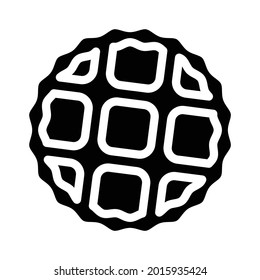 belgium waffles cake dessert glyph icon vector. belgium waffles cake dessert sign. isolated contour symbol black illustration