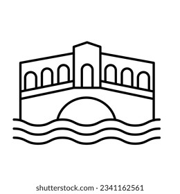 Belgrade Vector Icon which can easily modify

