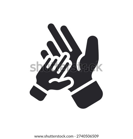 belief icons outline and Flat Style,transparent background