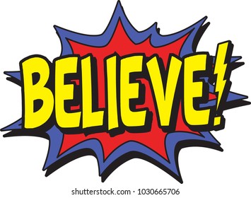 believe comic burst