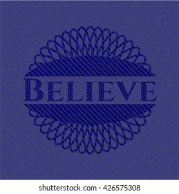 Creer con textura de denim