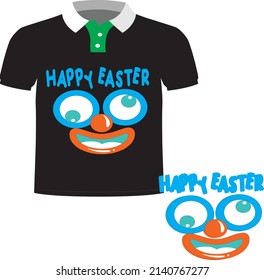 I believe in the easter bunny- Happy easter day t shirt design