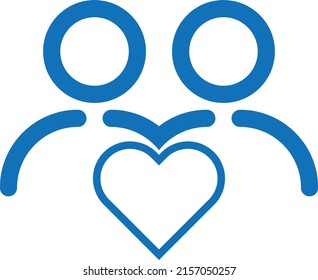 Believe icon, trust icon vector