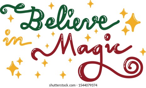 Believe In Magic Best Christmas Quotes Of All Time In Vector