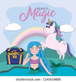 Believe in magic cartoons