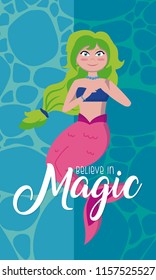 Believe in magic cartoons