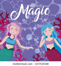 Believe in magic cartoons