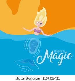 Believe in magic cartoons