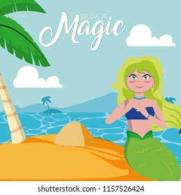 Believe in magic cartoons