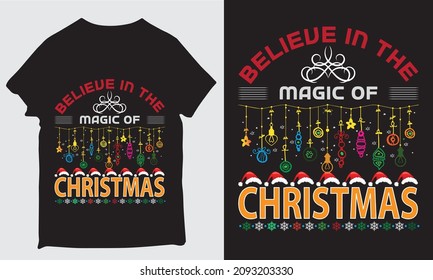 believe in the magic of Christmas design