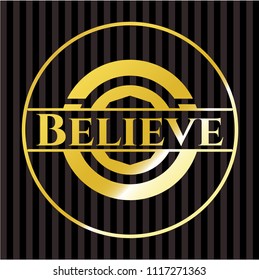 Believe shiny badge