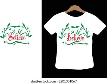 Believe svg design cut files