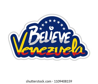 Believe Venezuela message