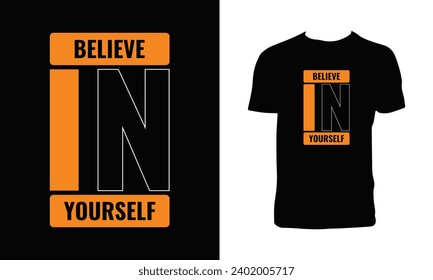 Cree En Tu Propia Typografía Vector T Shirt Design. 