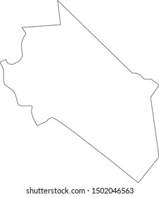 belknap county map in state of New Hampshire