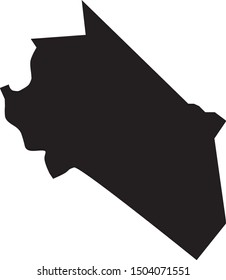 belknap county map in state of New Hampshire