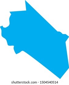 belknap county map in state of New Hampshire