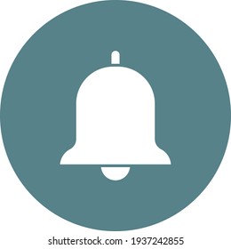 Glocke, Alarm, Alarm, Benachrichtigungssymbol Vektorbild. Kann auch für den Kundendienst verwendet werden. Geeignet für den Einsatz in Web-Apps, mobilen Apps und Printmedien.