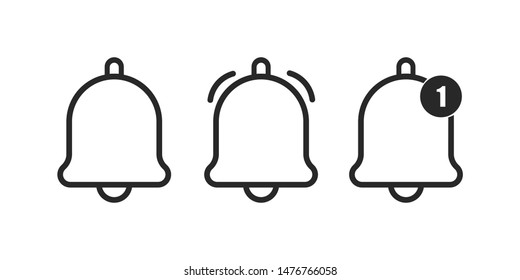 176,100 Notification icon Stock Illustrations, Images & Vectors ...