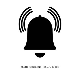 Bell or Alarm icon or symbol vector file