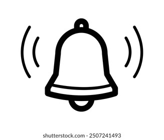 Bell or Alarm icon or symbol vector file