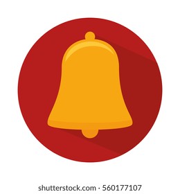 bell alarm isolated icon