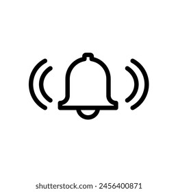  bell, alarm - vector icon