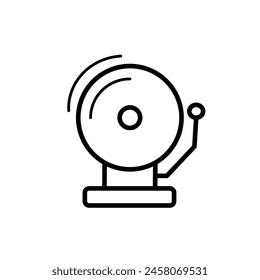 bell, alarm - vector icon	