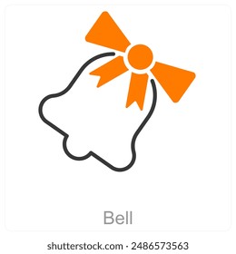 Bell and alert icon concept