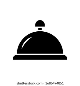 Bell, Alert, Service hotel icon vector isolated