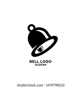 bell black logo icon design vector illustration