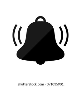 Bell  - black vector icon