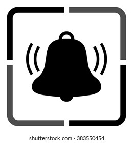 Bell  - black vector icon